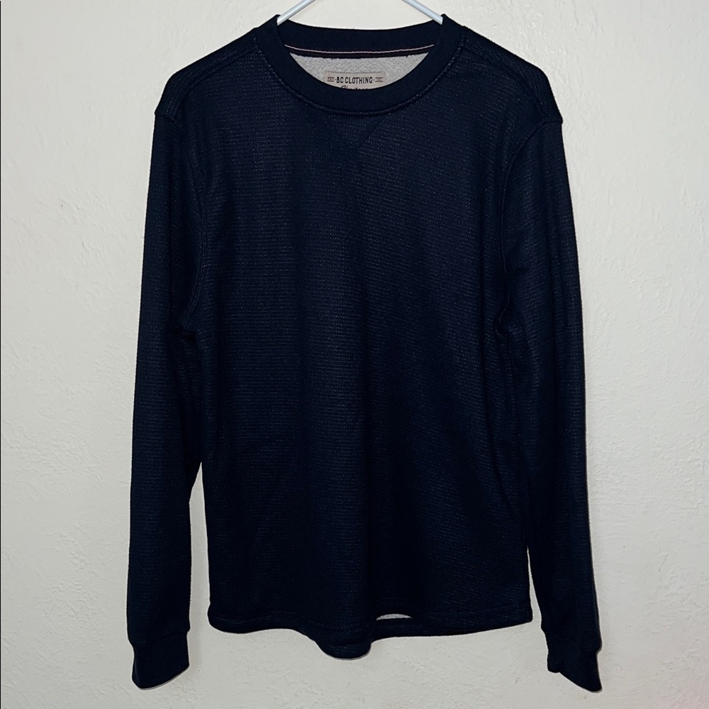 Mens M B.C. Clothing Heritage pull over sweater shirt